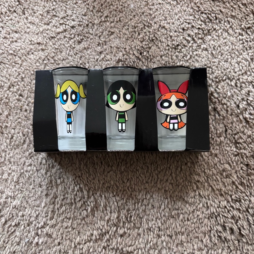 Powerpuff Girls Shot Glass Set